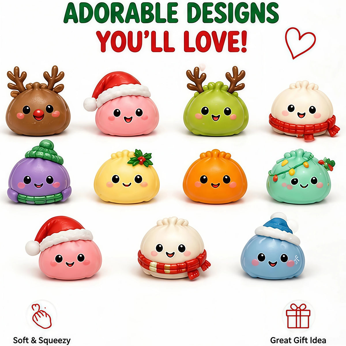 Squishy Advent Calendar – 24 Surprises