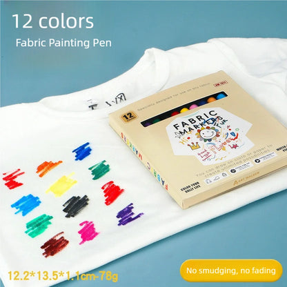 Fabric Markers Set – Draw on Clothes & Bags