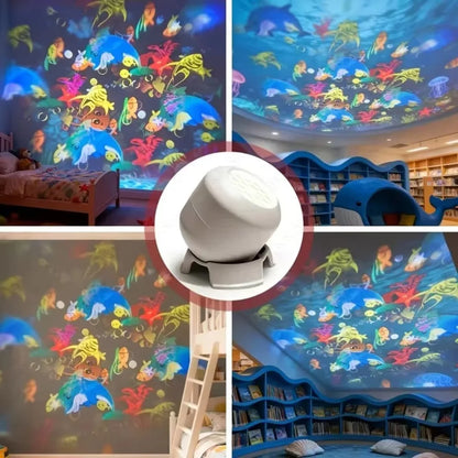 Mini Snowflake Projector Lamp (USB)