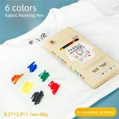Fabric Markers Set – Draw on Clothes & Bags