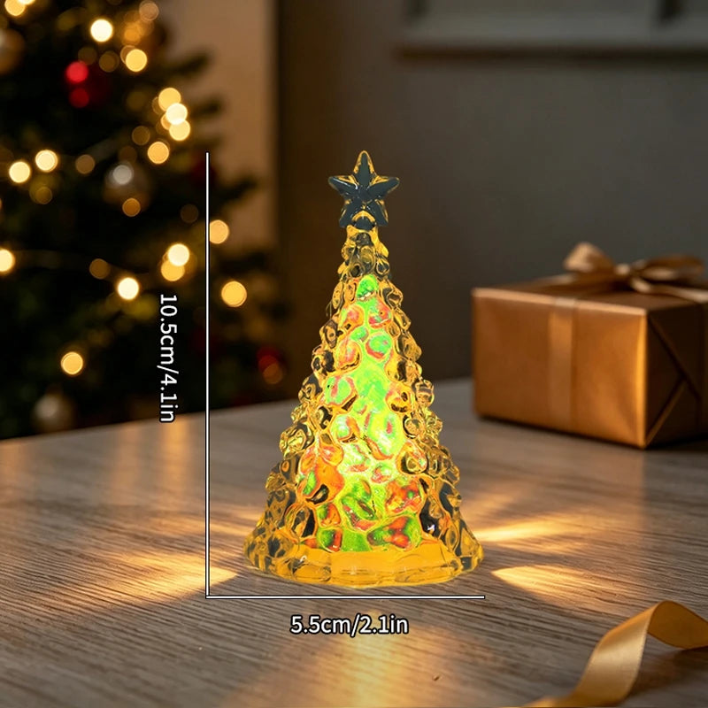 Crystal Christmas Tree Night Light