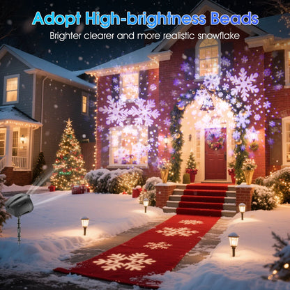 Outdoor Snowfall Projector with Remote