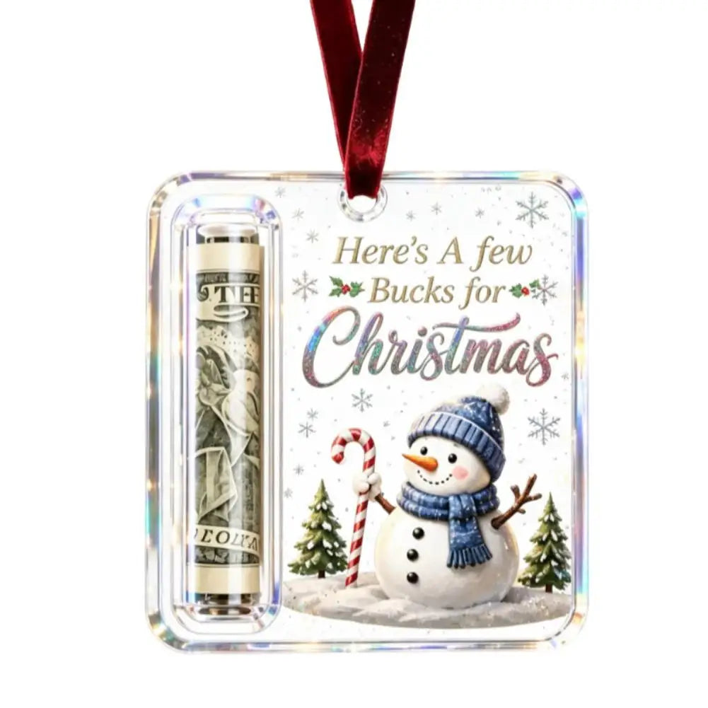 Christmas Money Holder Ornament