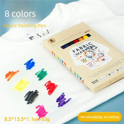 Fabric Markers Set – Draw on Clothes & Bags
