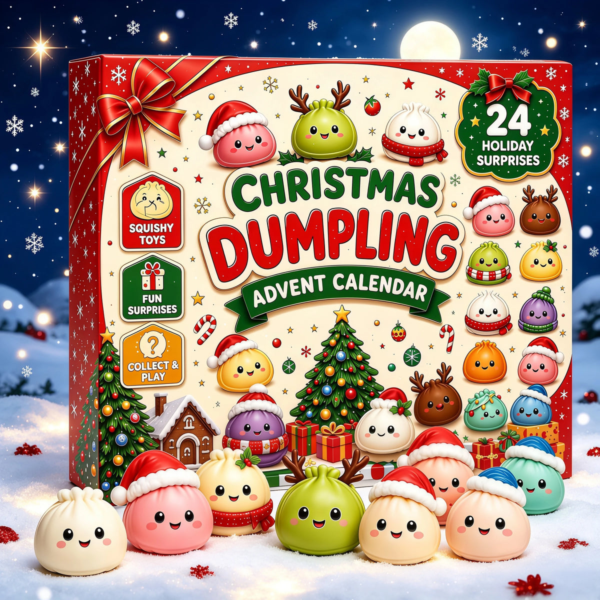 Squishy Advent Calendar – 24 Surprises