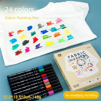 Fabric Markers Set – Draw on Clothes & Bags