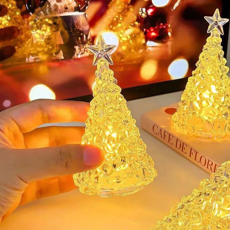 Crystal Christmas Tree Night Light