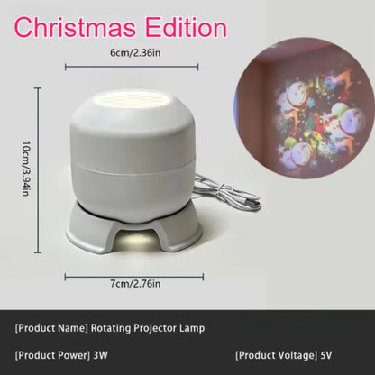 Mini Snowflake Projector Lamp (USB)