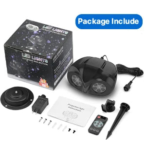 Outdoor Snowfall Projector with Remote