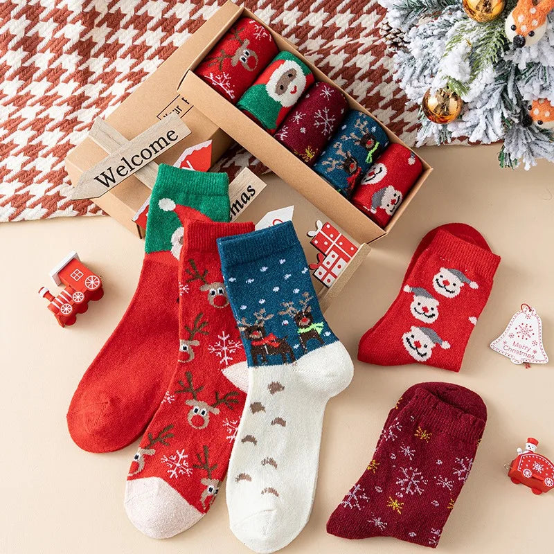 Cozy Christmas Socks