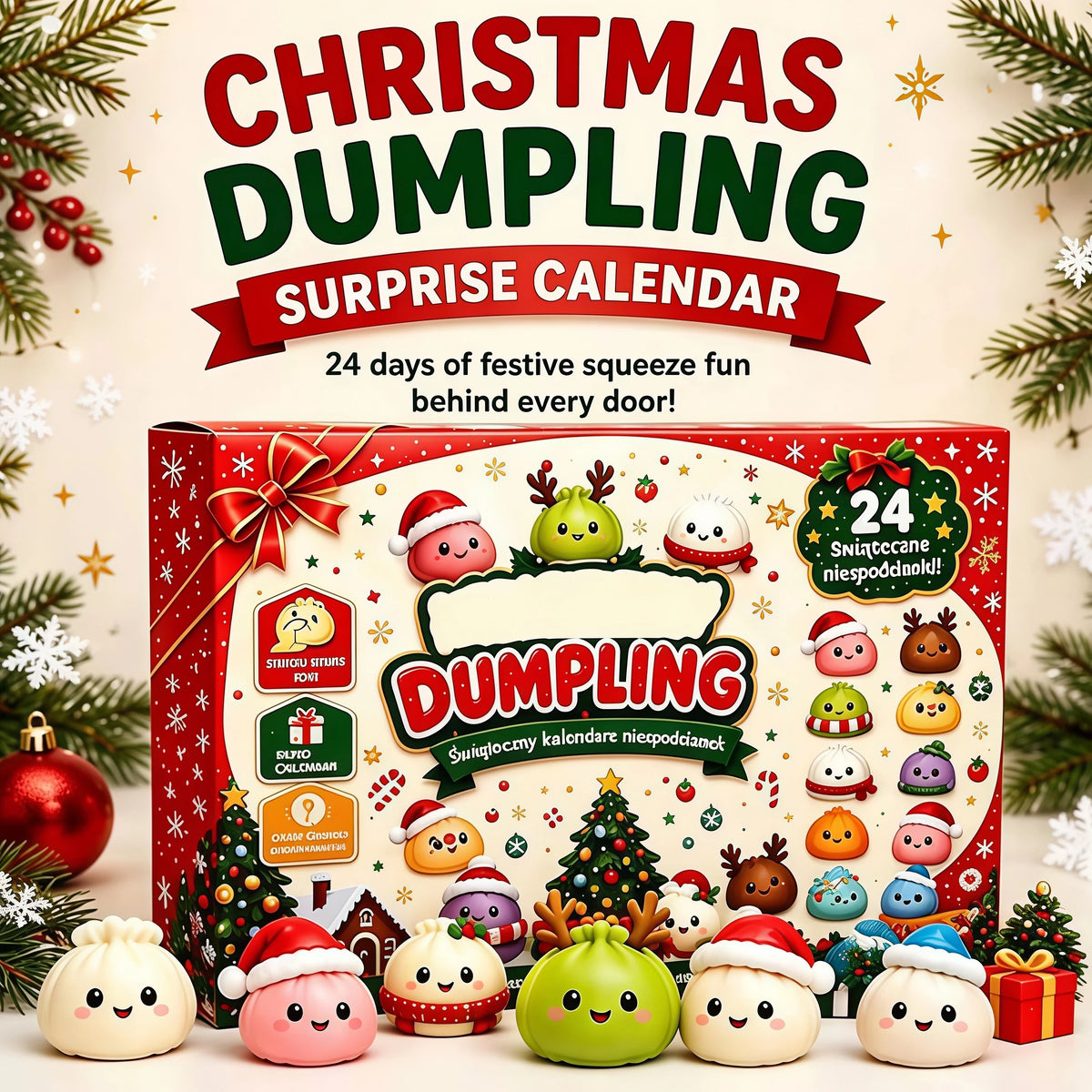 Squishy Advent Calendar – 24 Surprises