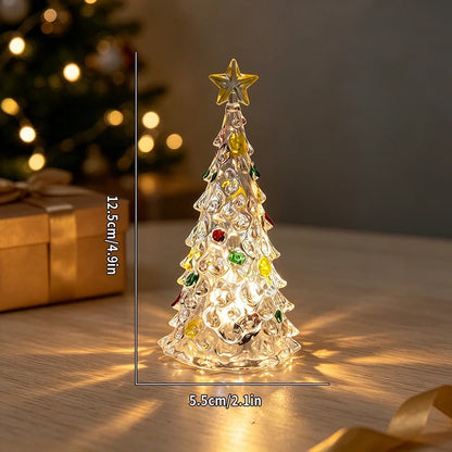 Crystal Christmas Tree Night Light
