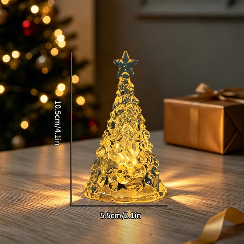 Crystal Christmas Tree Night Light