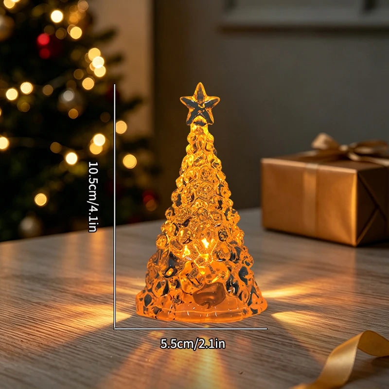 Crystal Christmas Tree Night Light