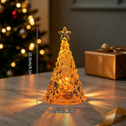 Crystal Christmas Tree Night Light