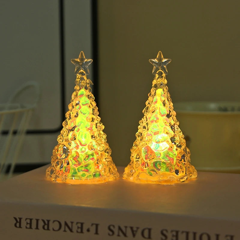 Crystal Christmas Tree Night Light